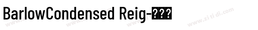 BarlowCondensed Reig字体转换 BarlowCondensed Reig字体转换